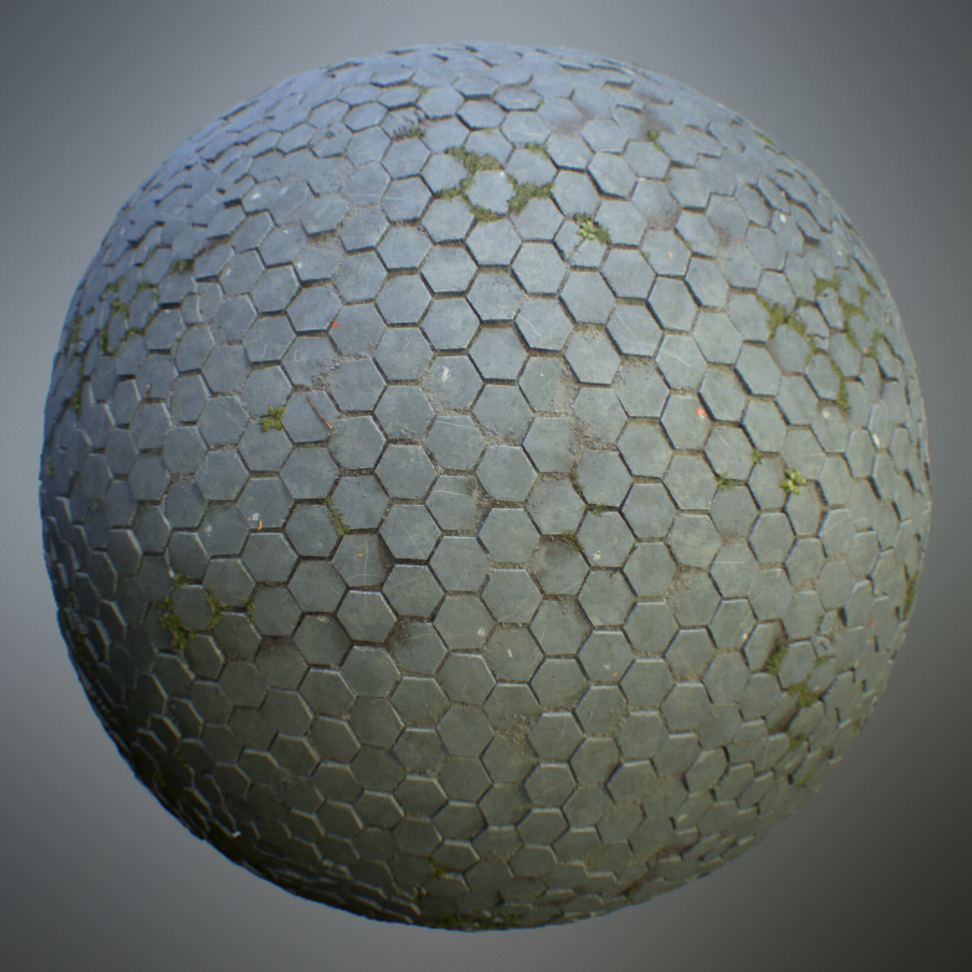 ArtStation - Hexagon ground tiles