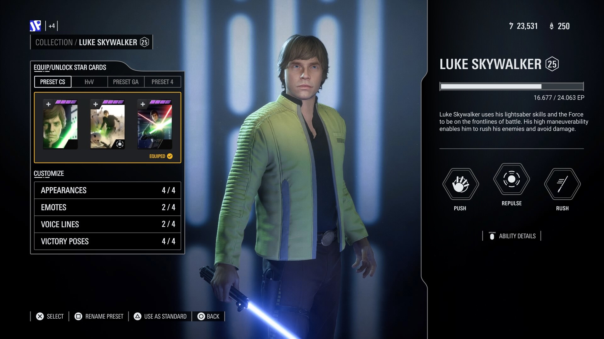 star wars battlefront appearance customization