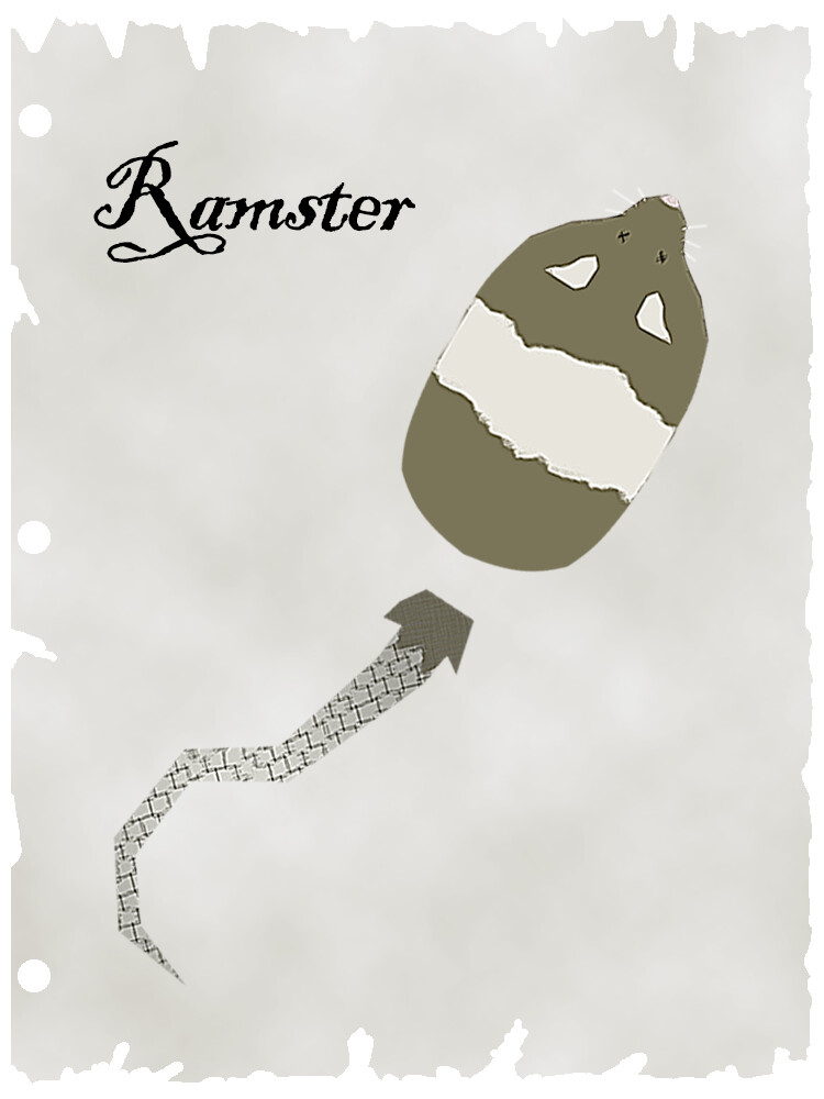 One of the sprites created using the concept art, to be used as a clue within the puzzle