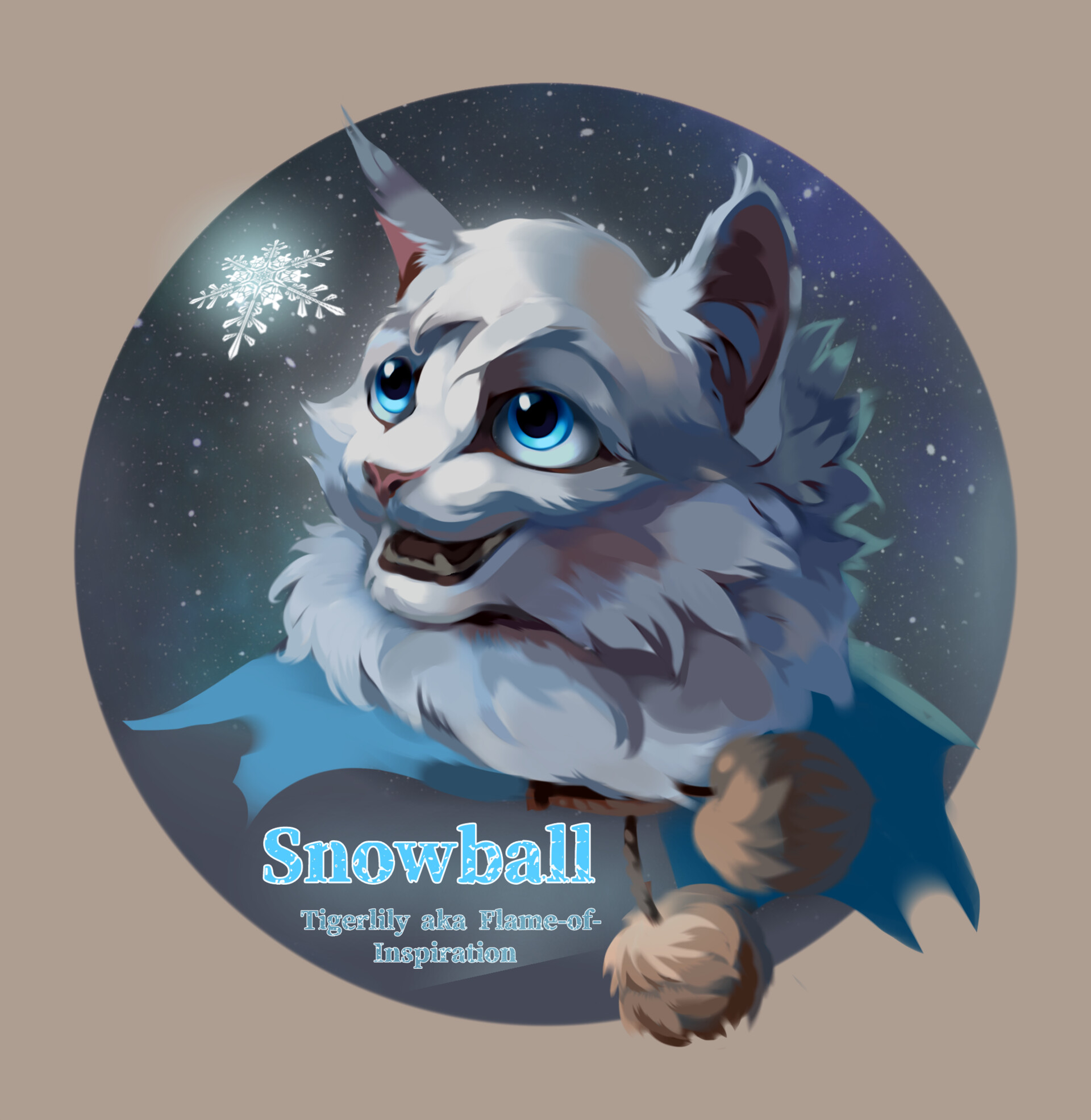 Lilia Tigrova Snowball Castle Cats 2018