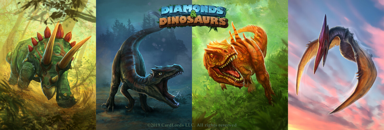 Artworks for Diamonds &amp; Dinosaurs.