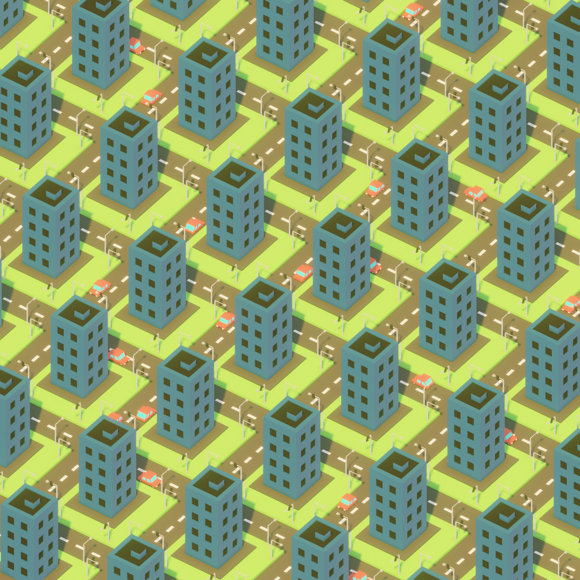 ArtStation - Pattern city