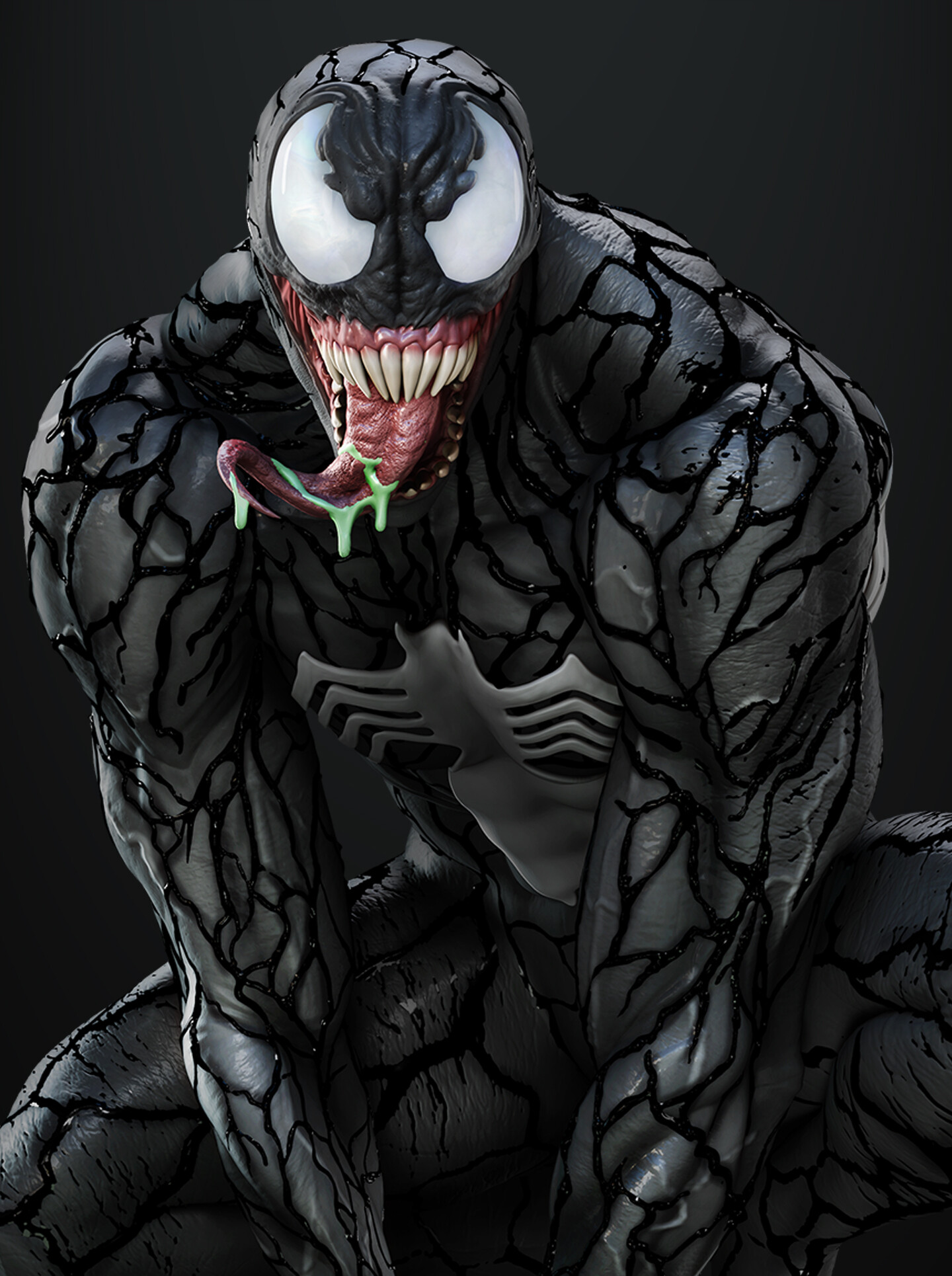 ArtStation - Classic Venom Statue