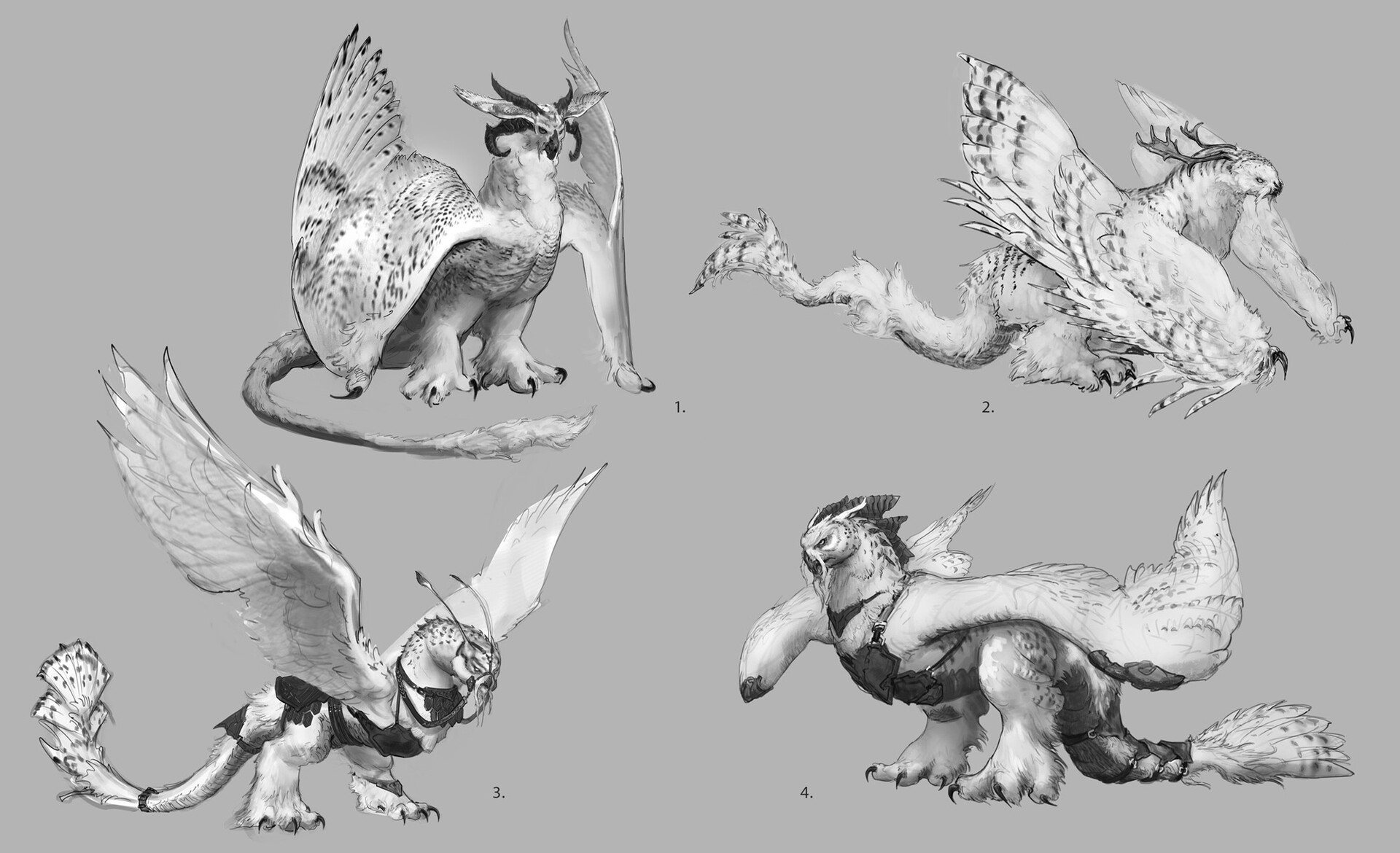 Artstation War Dragons 3 Lucas Parolin