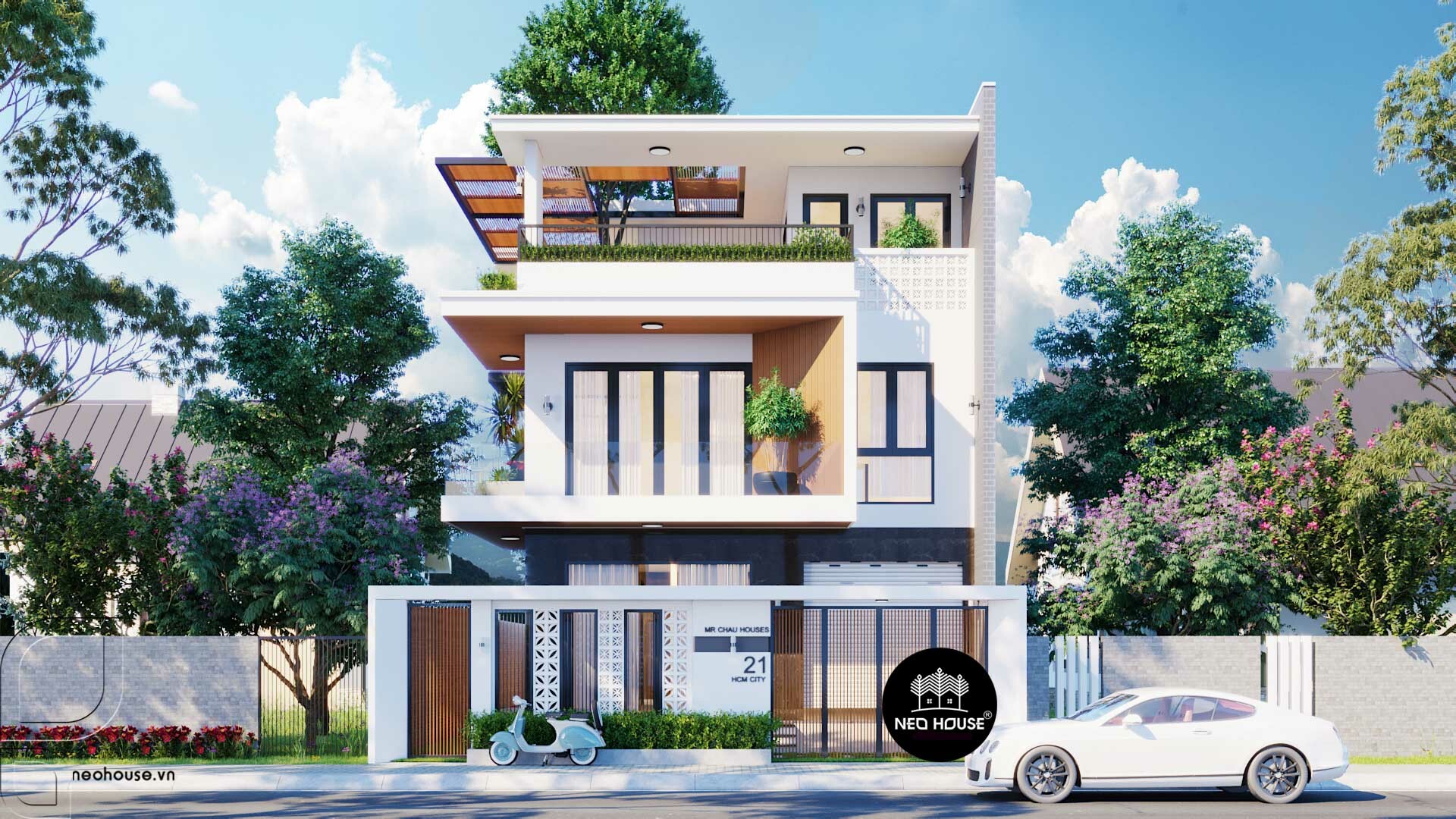 Các mẫu thiết kế nhà biệt thự đẹp nhất 2023  Kiến An Vinh