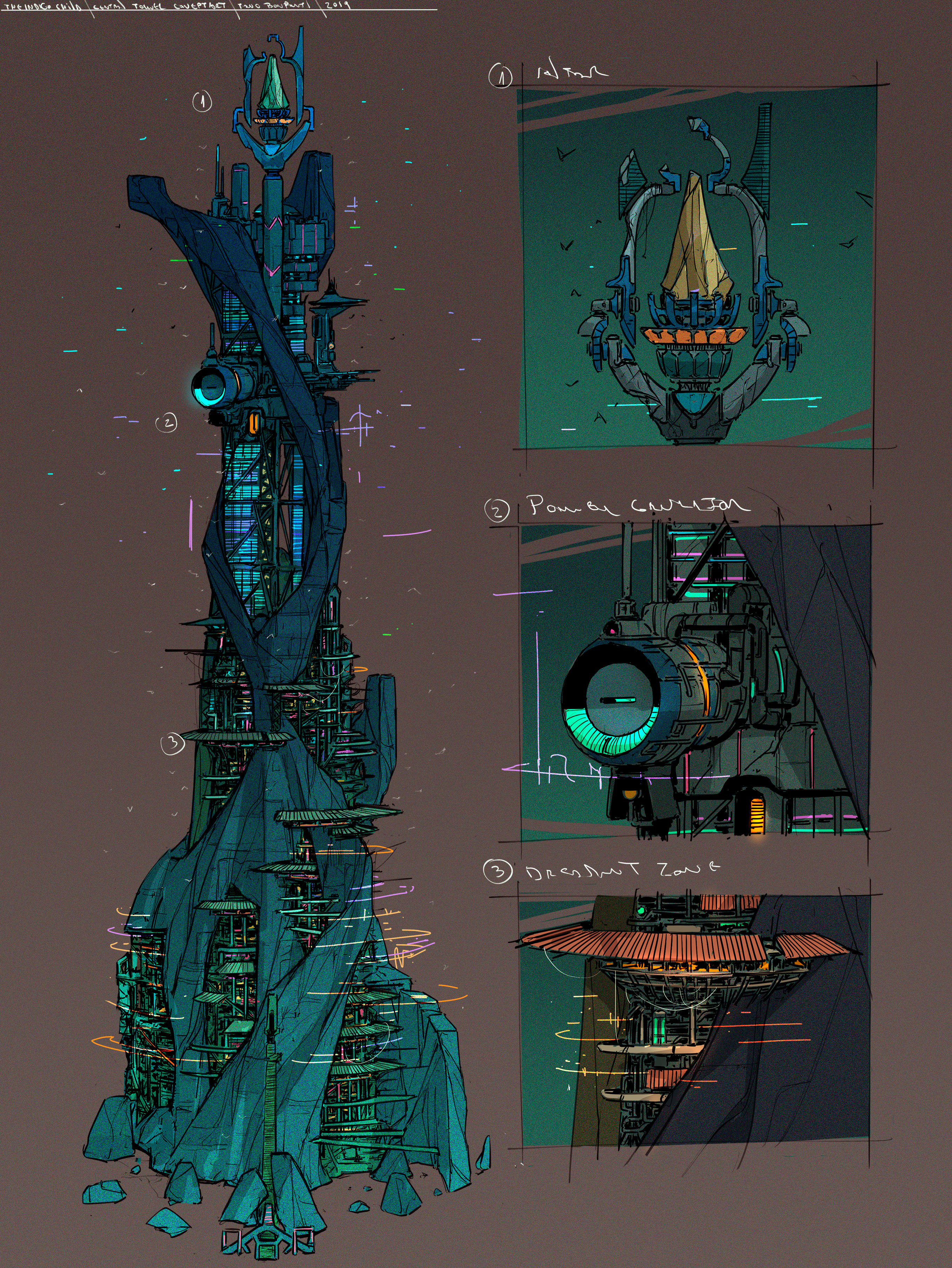 Defining some interesting elements of the tower