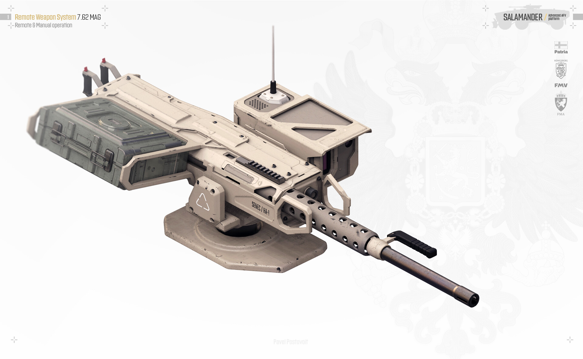 Pavel Postovoit Remote Weapon Turret Systems