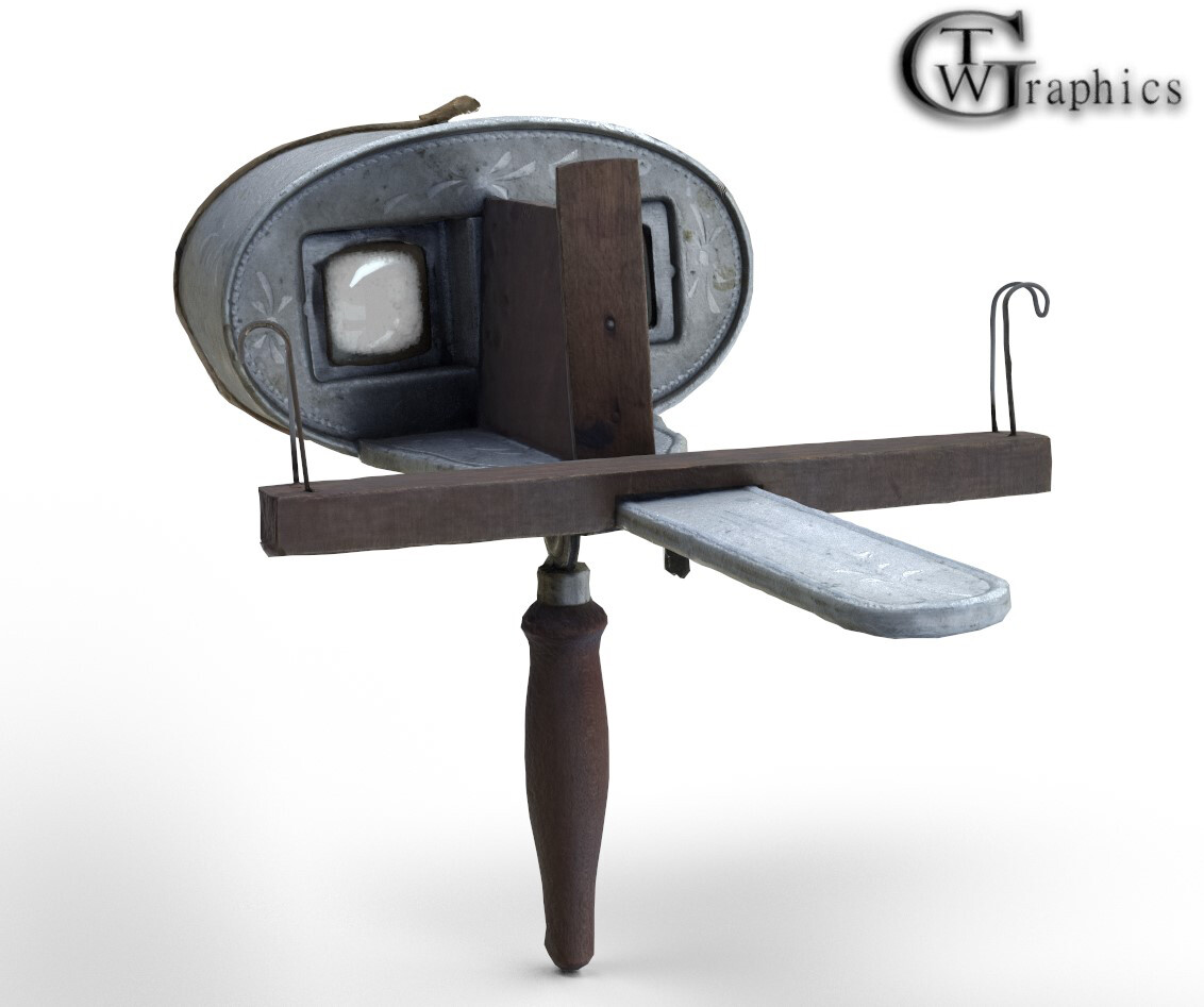 Trevor W Graphics Antique Kevuko Stereo Viewer 1914 Trevor W Graphics Antique Kevuko