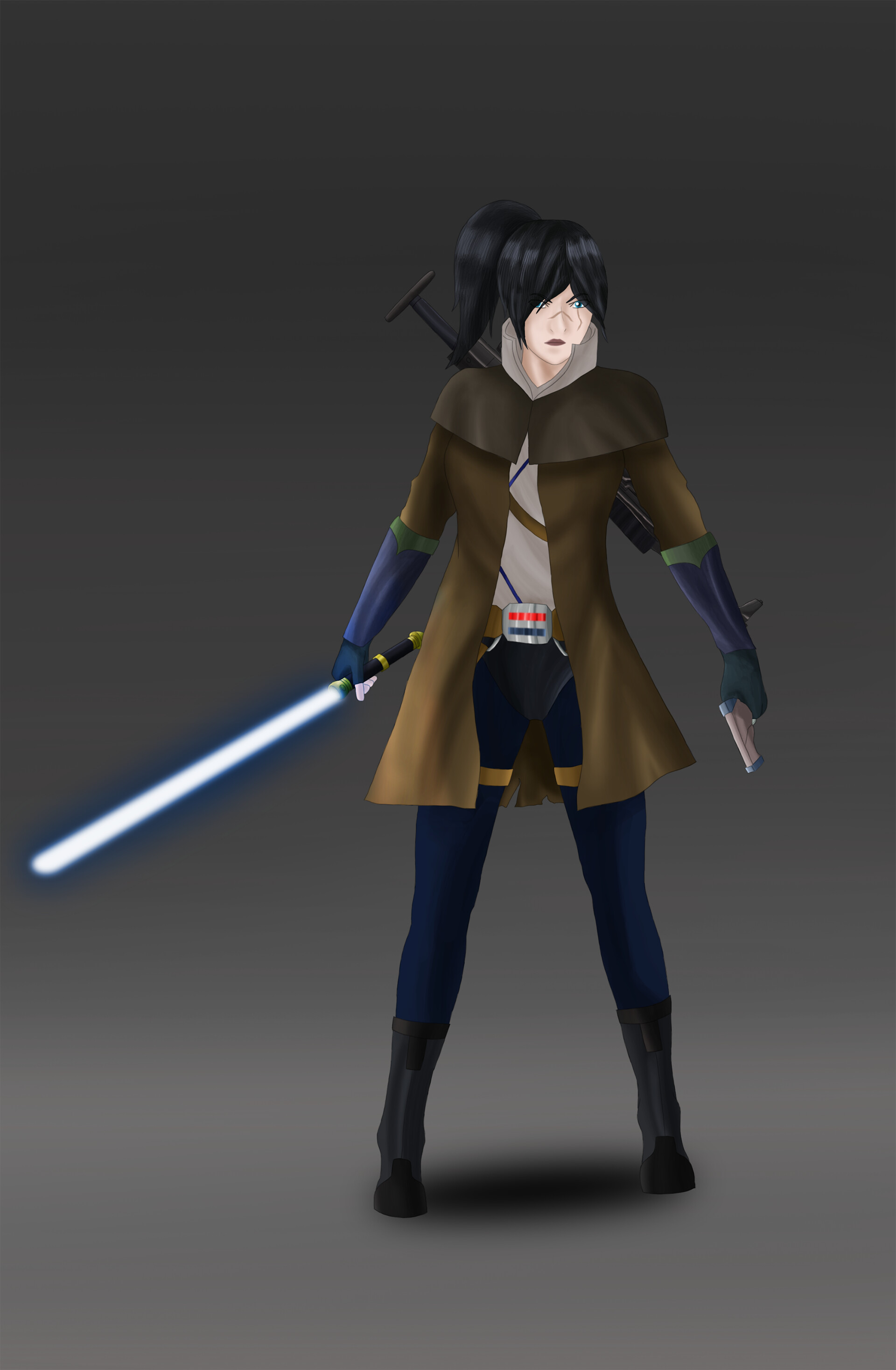 ArtStation - Female Jedi Character Design
