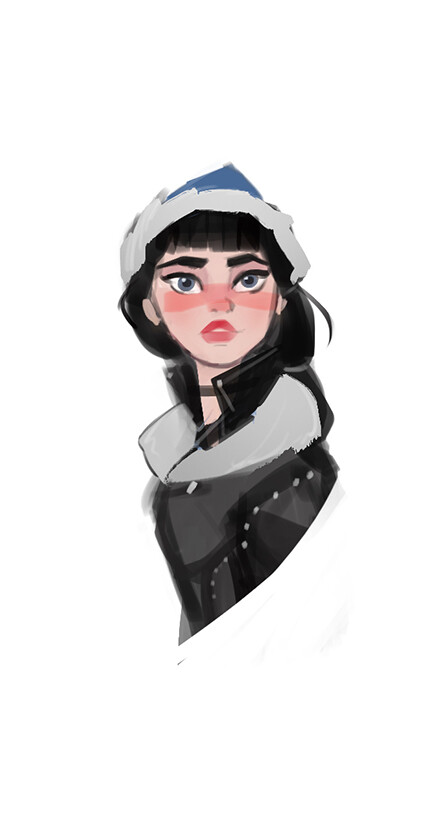 Artstation Cute Girl Study Sketch Pavel Bolshakov,Best Profile Picture Of Facebook