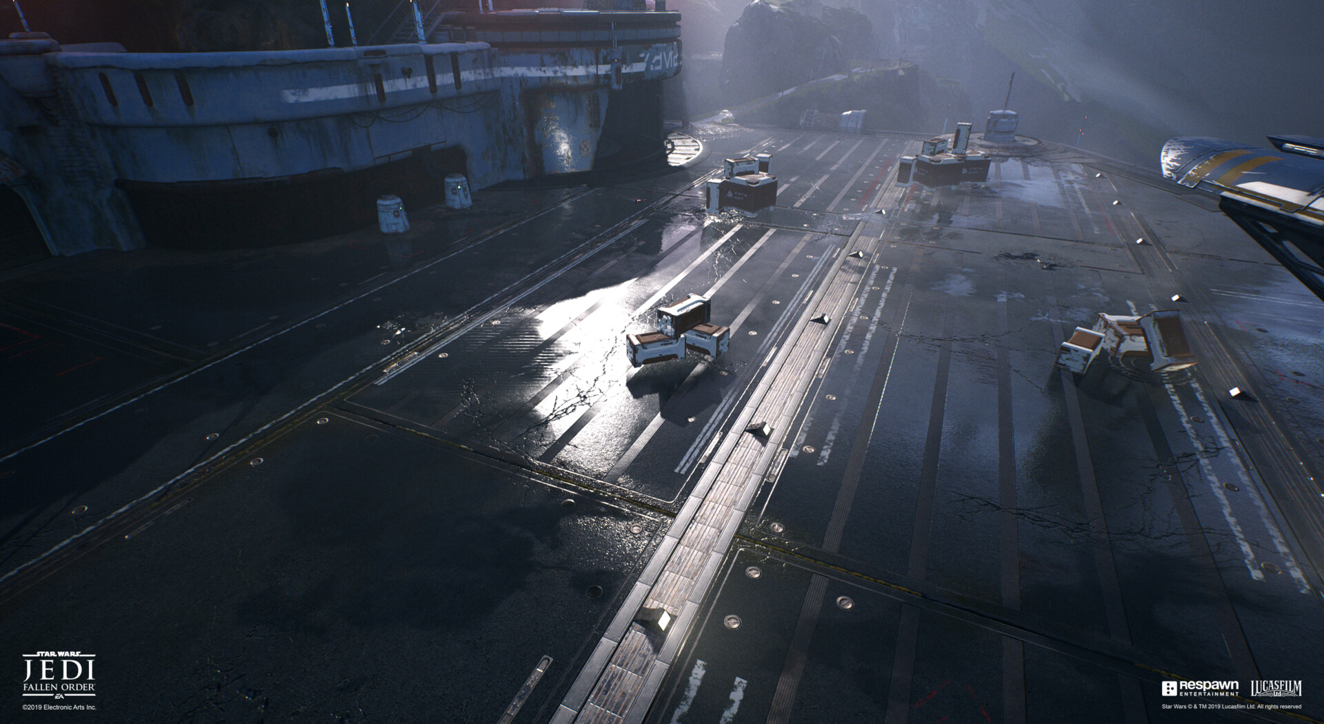 David Brumbley Star Wars Jedi Fallen Order Zeffo Landing Pad