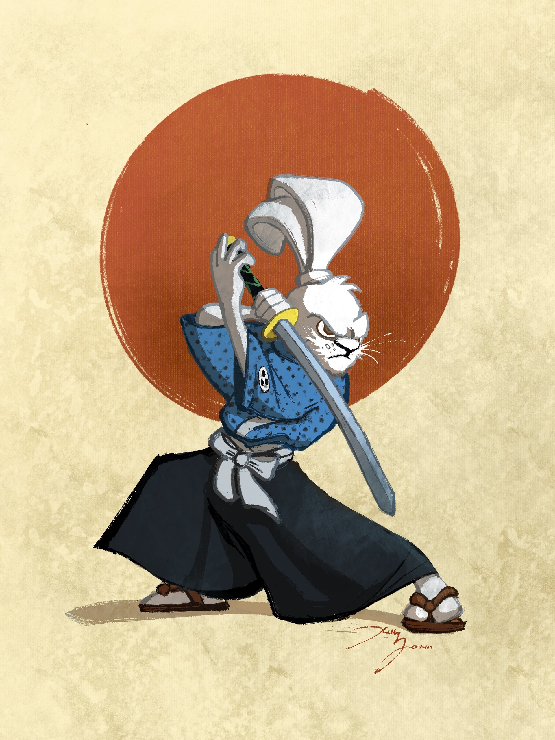 Artstation Usagi Yojimbo 2019 