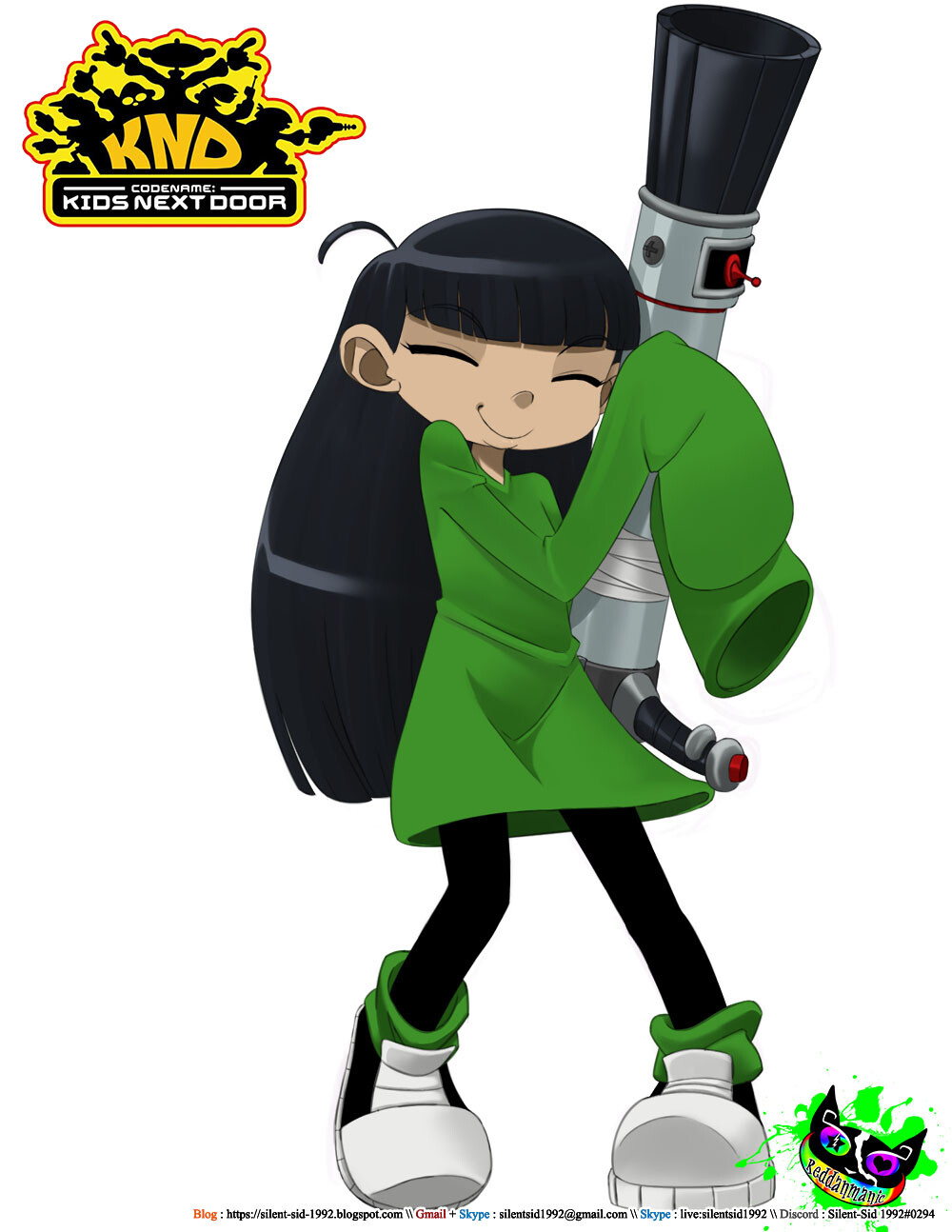 Artstation Codename Kids Next Door Numbuh 3 Nude Sid Silent