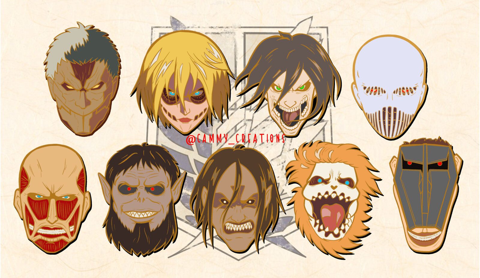 Artstation Attack On Titan Enamel Pin Designs Cameron Hurd (or attack on titan ) the website will describe the game mechanics, game locations/maps, game characters, ai and tactics/guides. attack on titan enamel pin designs