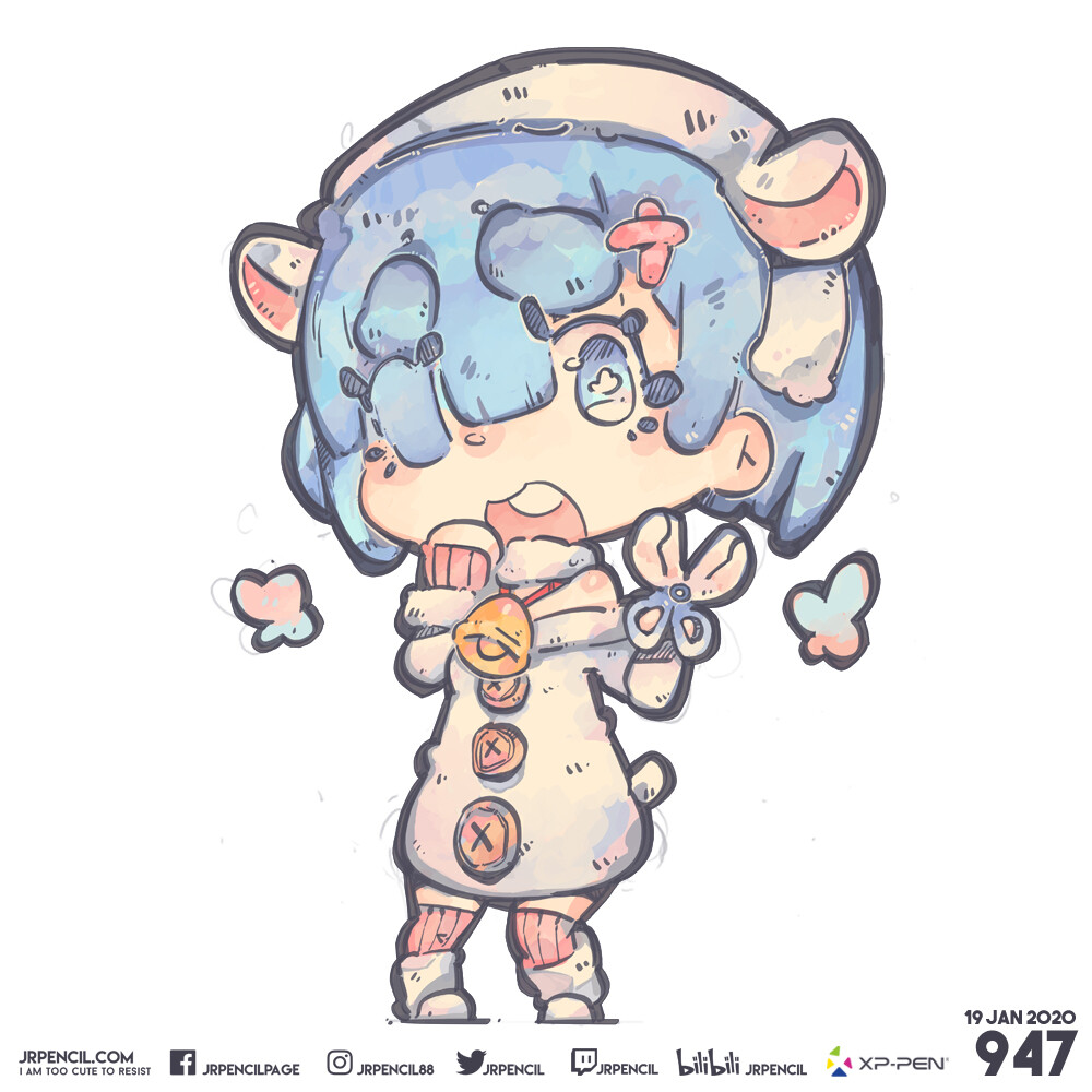 ArtStation 947 Rem Figurine Sheep Ver.