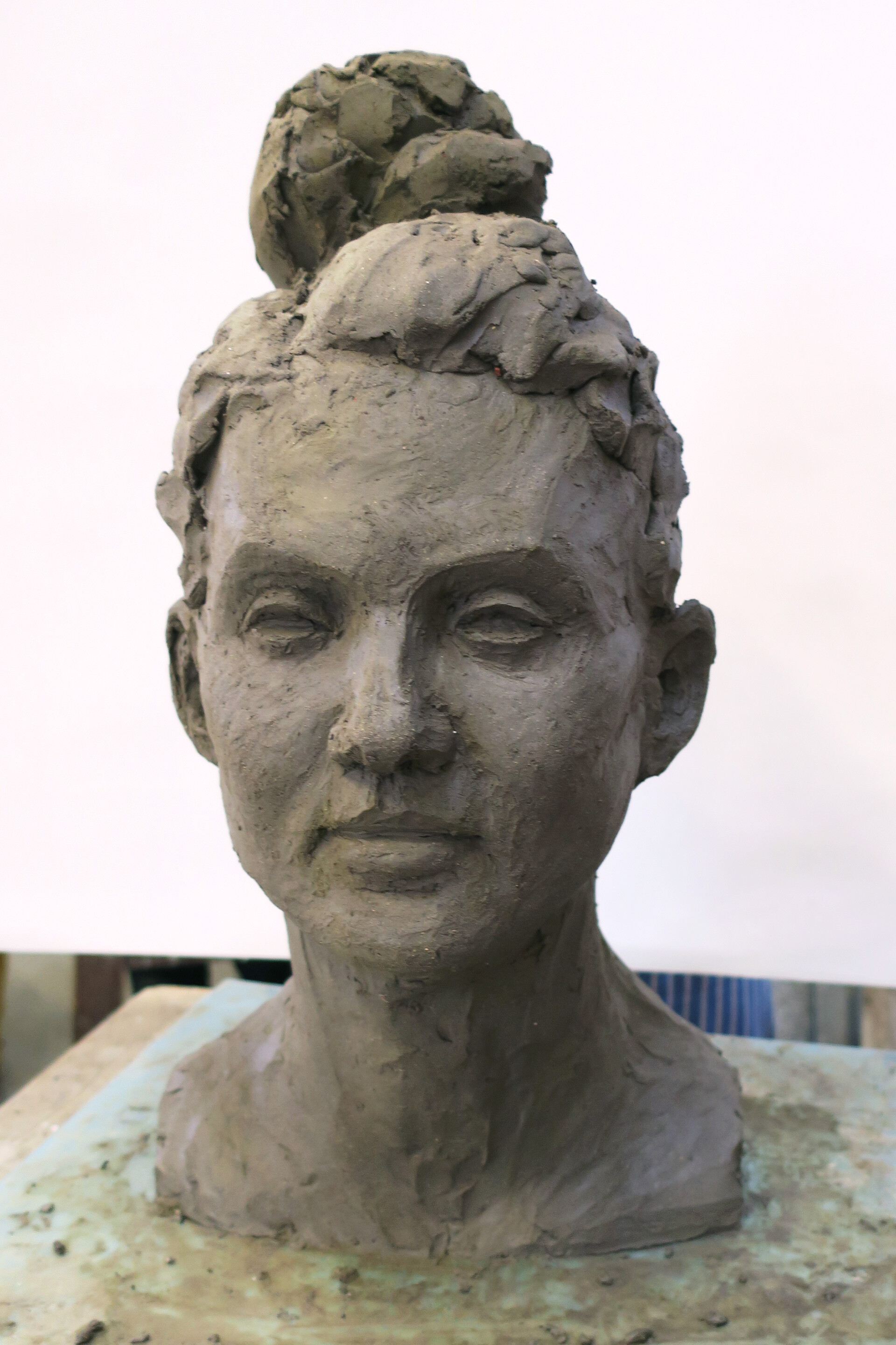 ArtStation Bust in clay