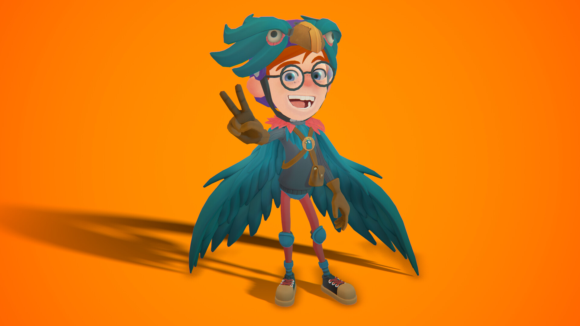 Damian Sewerynski Wannabe Superhero Eagleboy