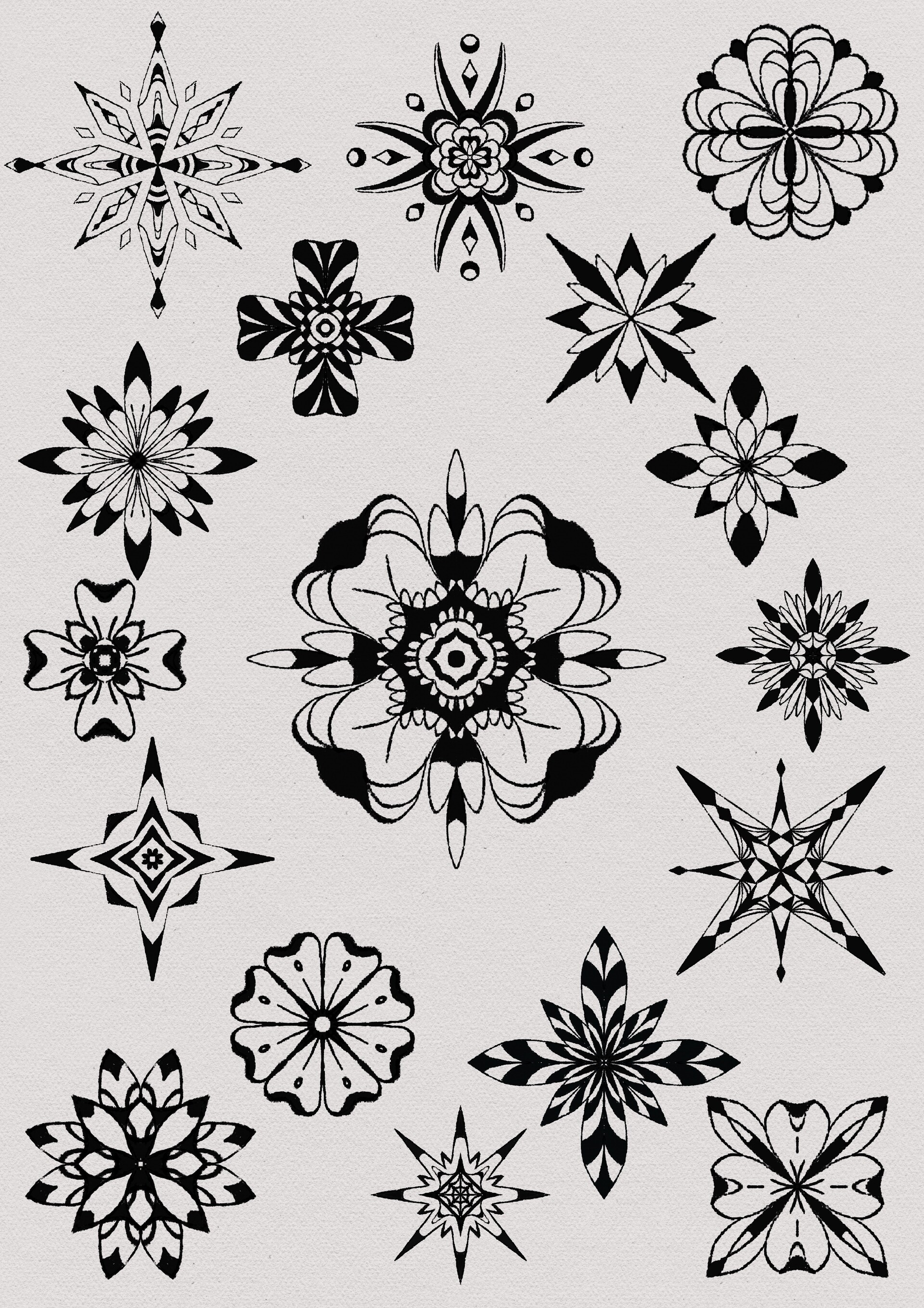 Mandala Tattoo Pattern Tatoo Graphic by fadhiesstudio · Creative