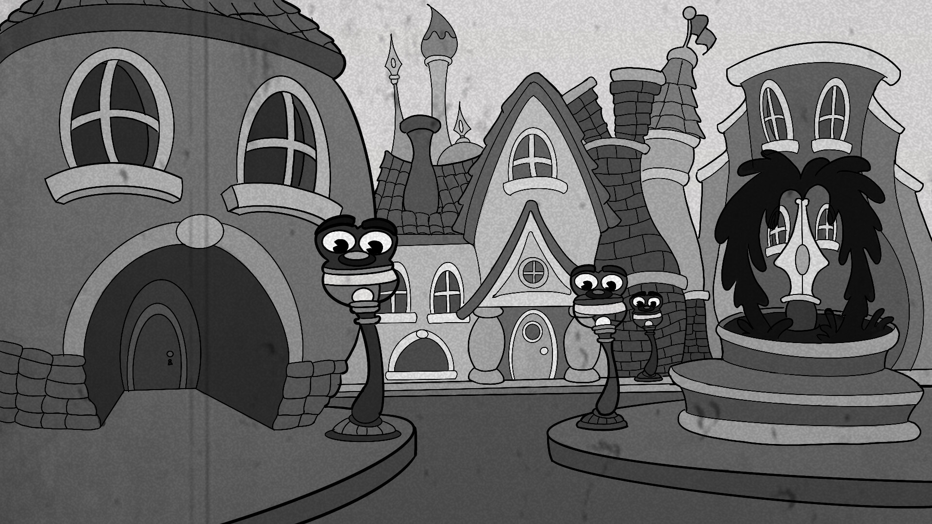 Carolina Velluto Motion Background Cartoon Street
