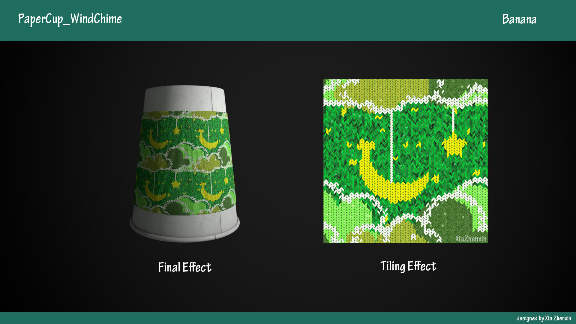 Alpaca - Paper cup wind chimes design