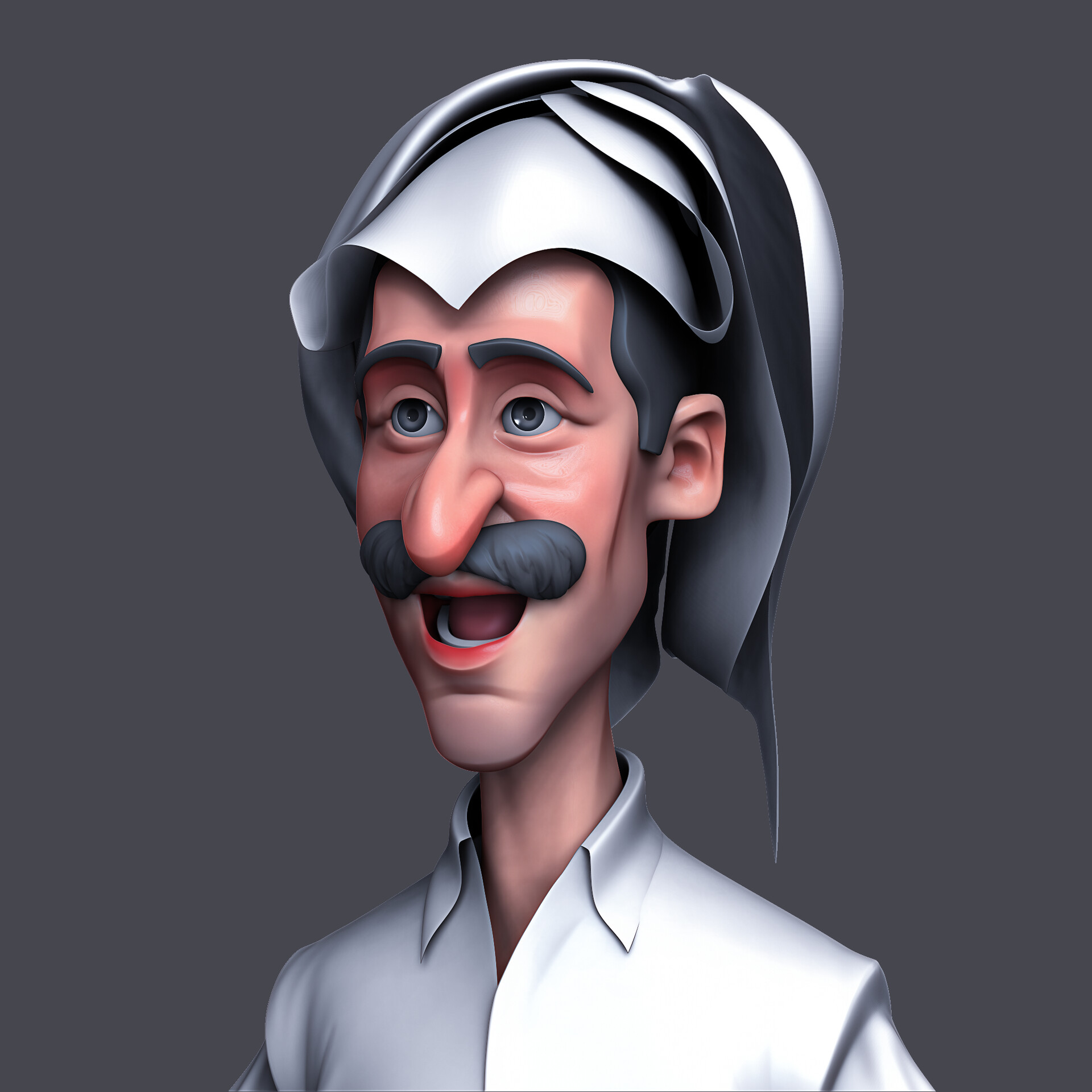 Muhammad Surour Stylized Characters