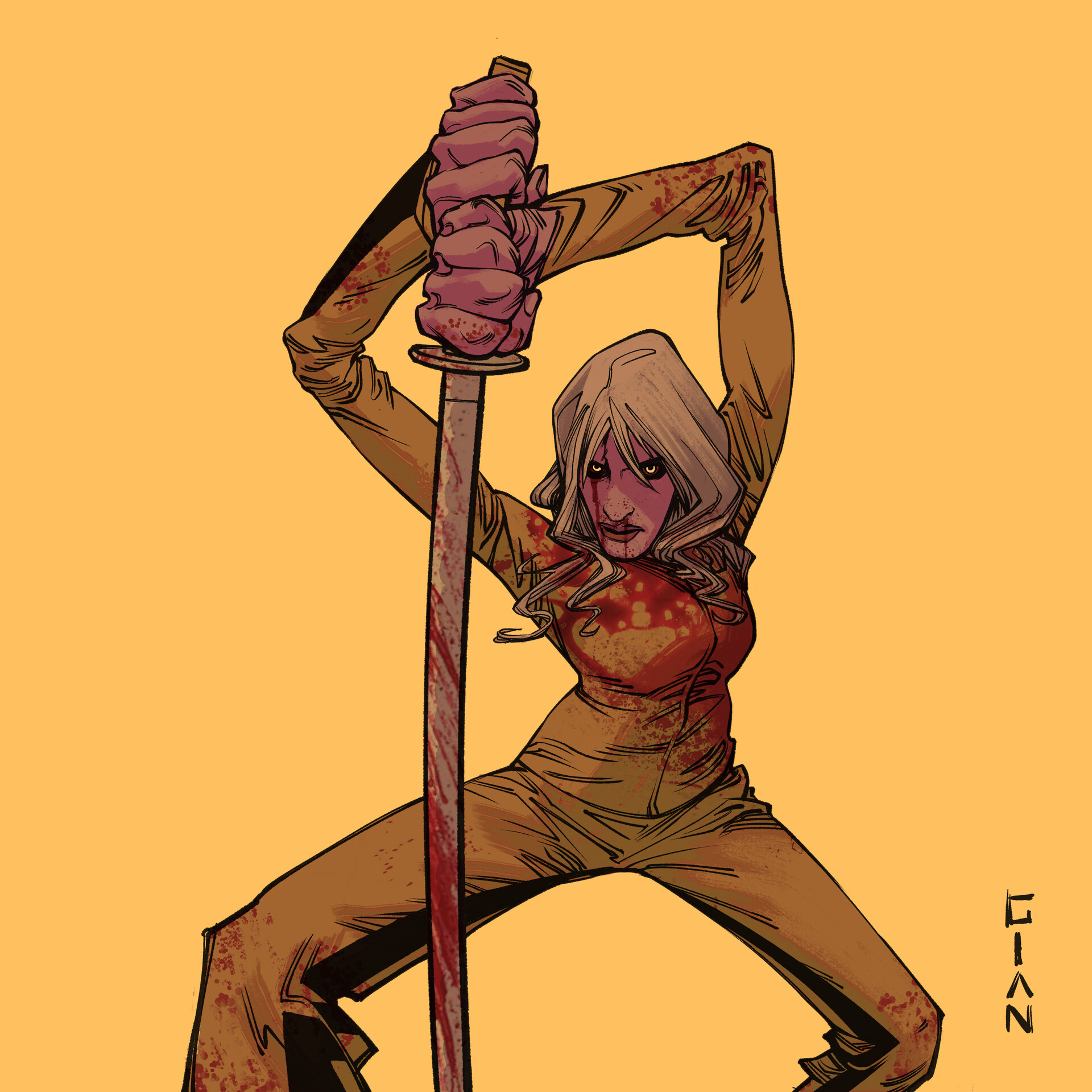 ArtStation KIll Bill fanart