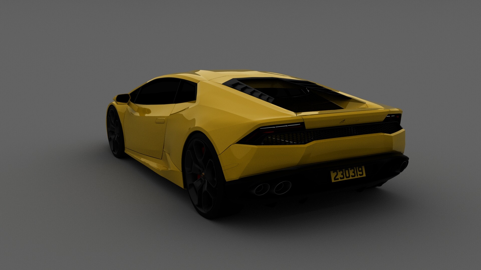Artstation 3d Lamborghini Huracan Model Sam Davidson