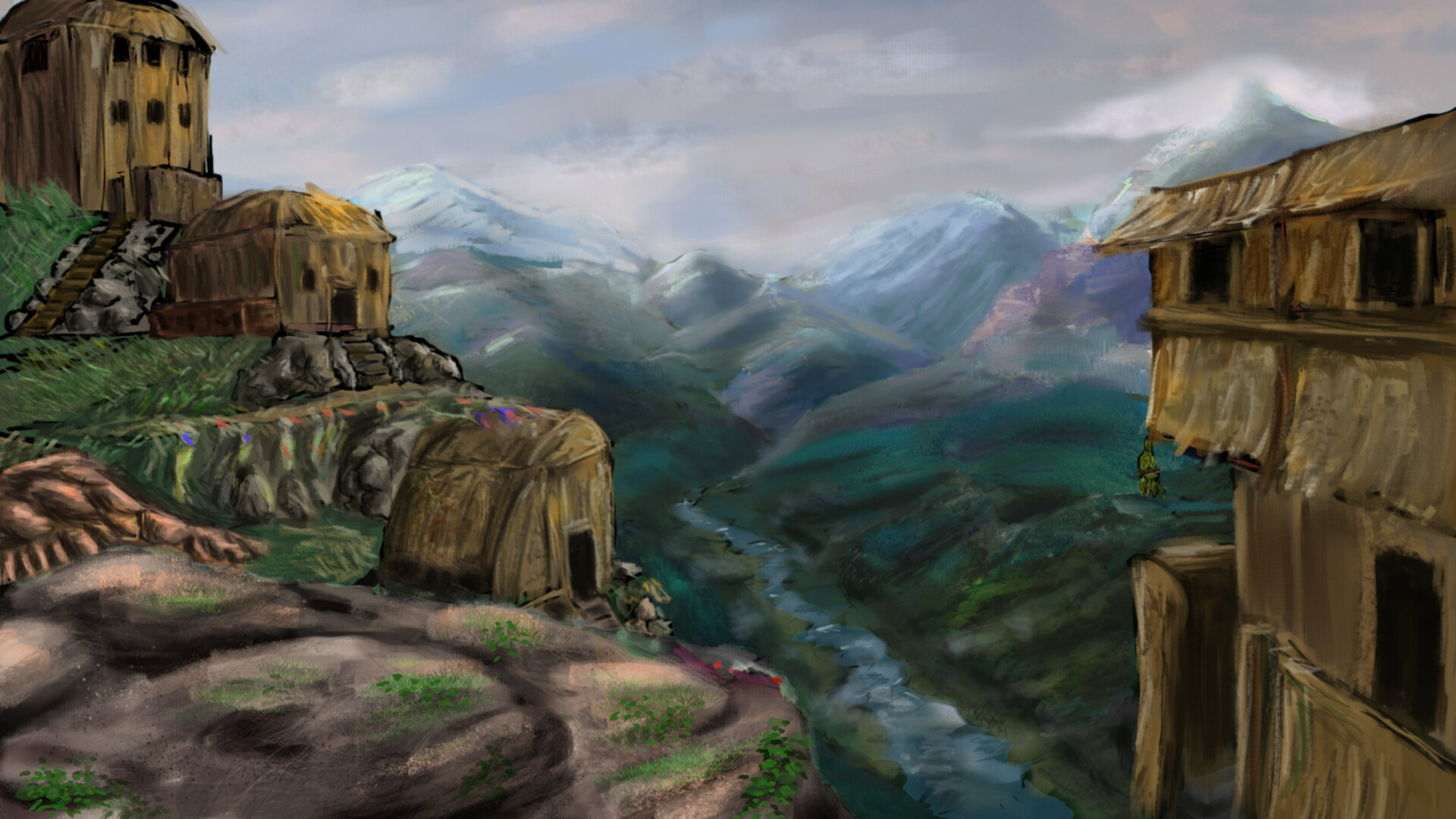 Artstation Melancholy Valley Benjamin Lindey