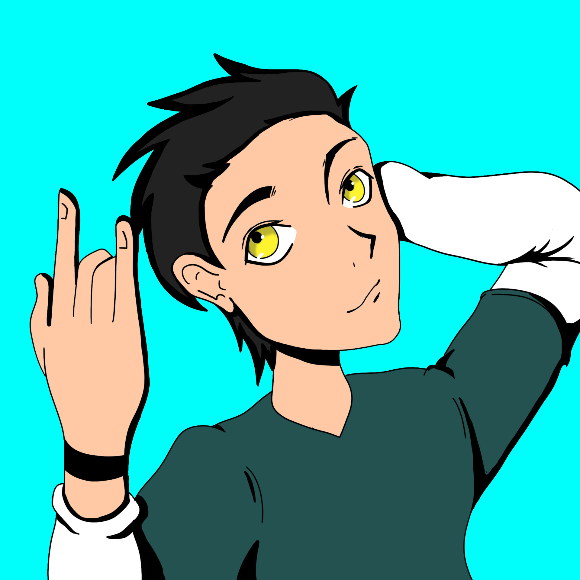 Artstation Manga Character Hermes Gonzalez Junpei iori's persona, proficient in agi and strike skills, hermes is also jun kurosu's persona. artstation