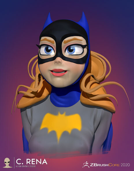 Batgirl (ZBrush Core 2020)