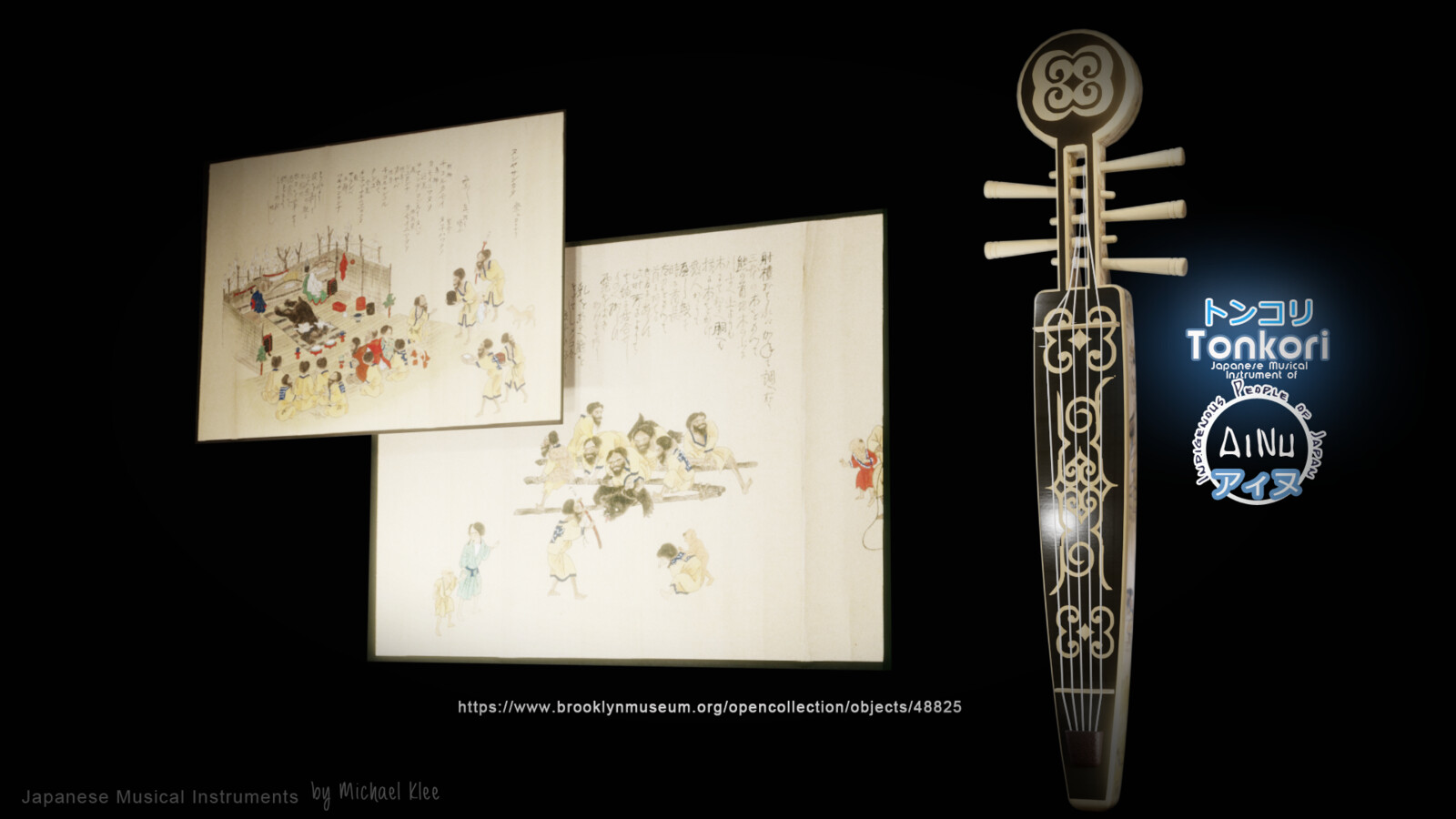 Tonkori_トンコリ_japanese_ainu_hokkaido_Musical_Instrument_Brooklyn_Museum