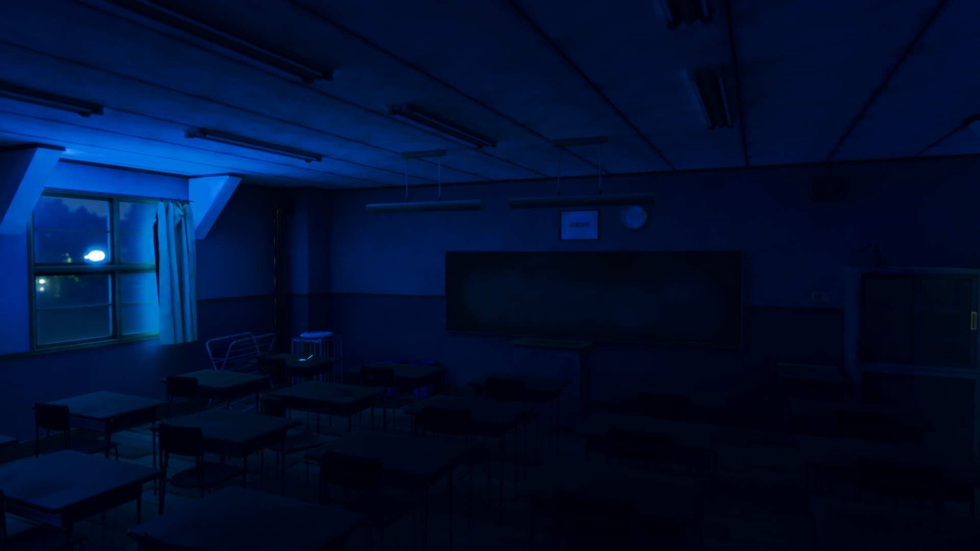 ArtStation - Japanese Classroom [UNITY]