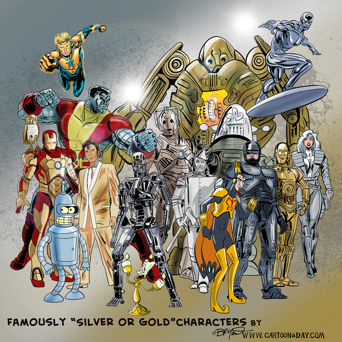 Bryant Arnold Famously Colored Characters