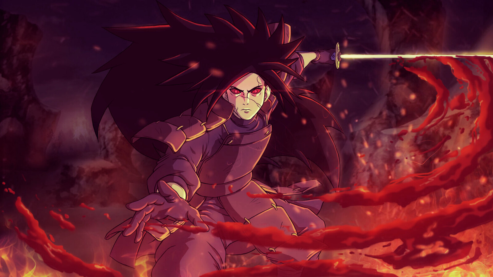 Artstation Madara Uchiha Naruto Shippuden Charly Animestation