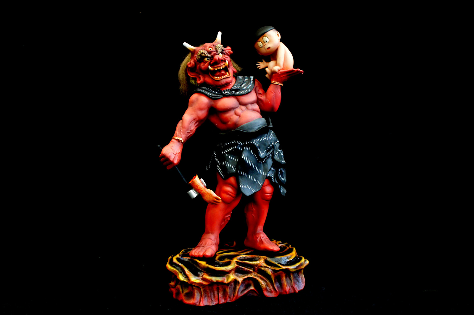 Hell Of GeGeGe No Kitaro Art Statue 鬼太郎 外伝 地獄