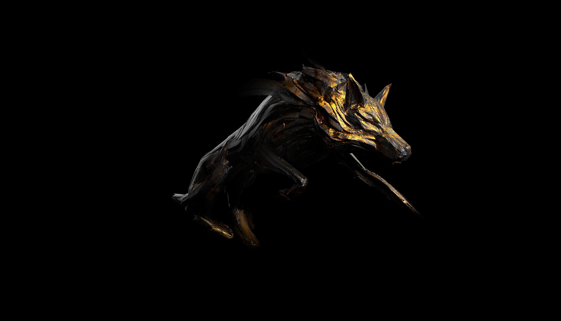 Vrhuman Vr Ar Artist Vreveryday 14 Gold Wolf Speedsculpt Vr Art Vrhuman Vr Ar Artist Vreveryday 14 Gold Wolf Speedsculpt Vr Art