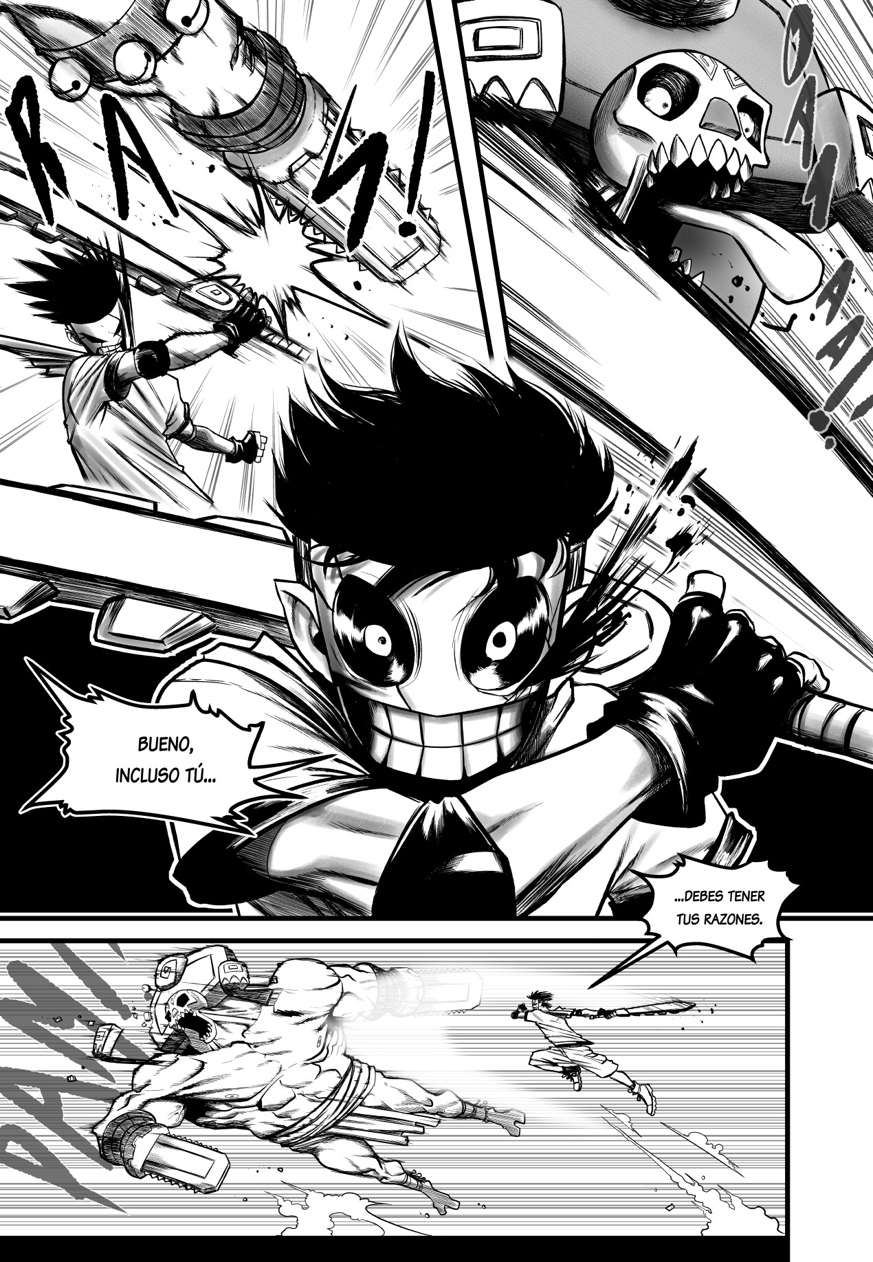 Artstation Manga Test Pages Boru D Brian