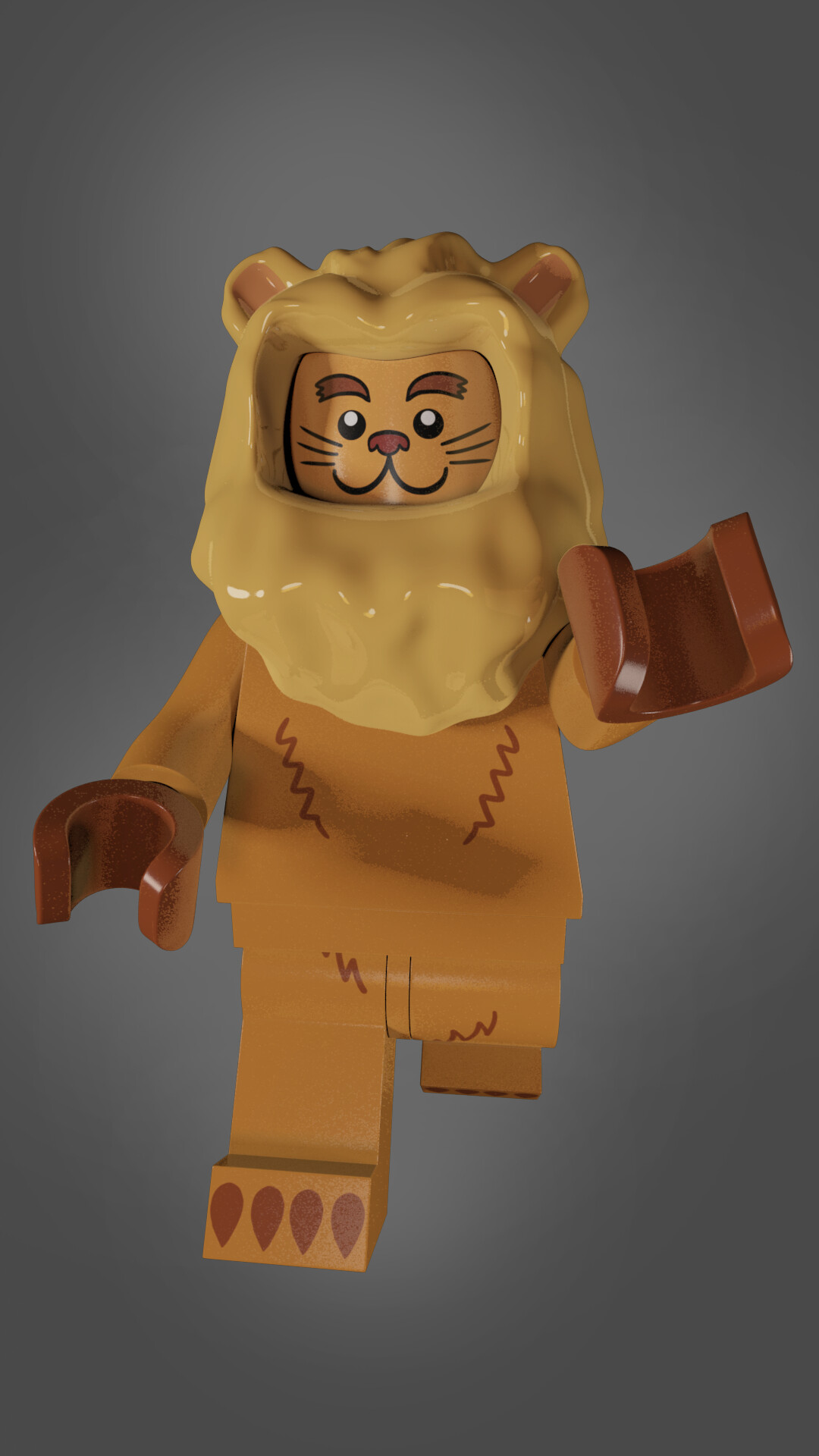 Lego cowardly lion best sale