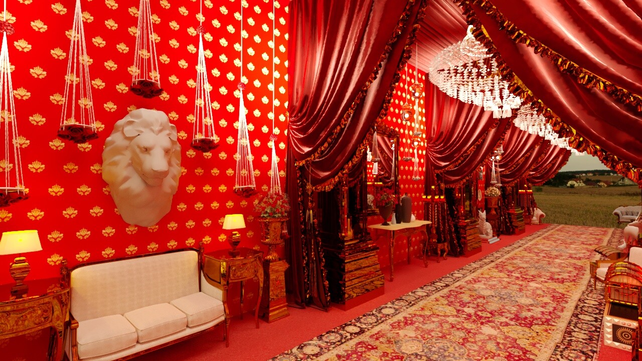 Mohammed Ali Ansari Sabyasachi Design Indian Royal Wedding Theme