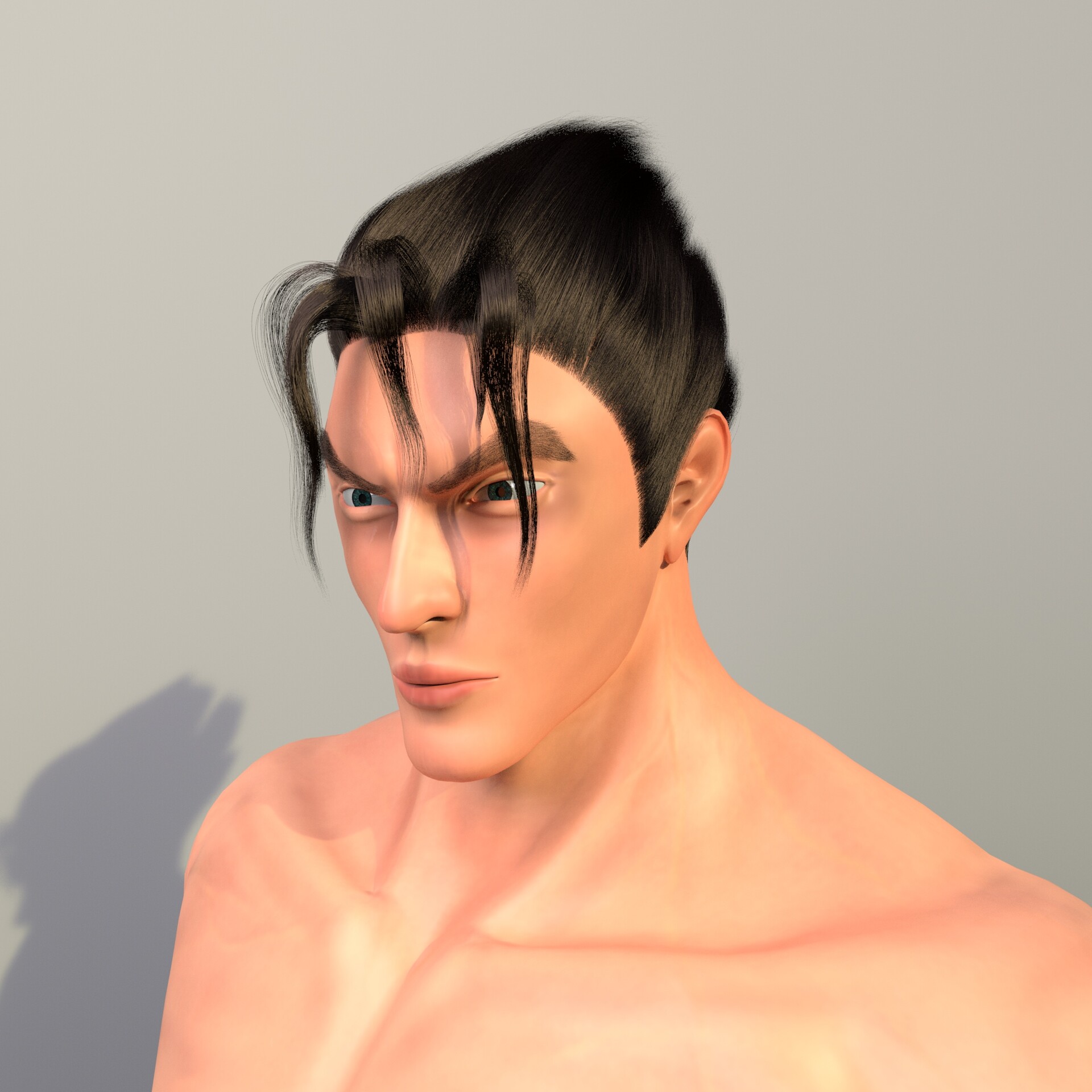 Dhanajit Singh Heikham Jin Kazama Fan Art