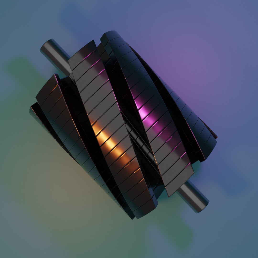 ArtStation - DC Rotor.. Made in Blender