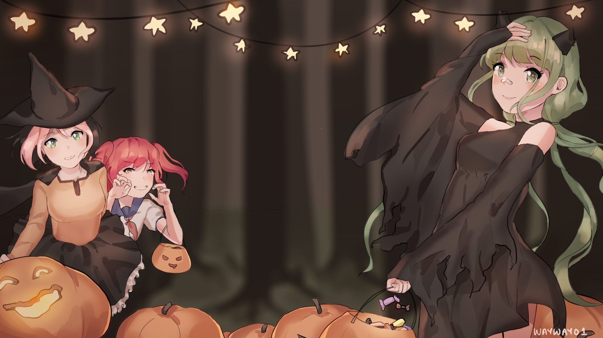 ArtStation Osu Halloween Menu Background