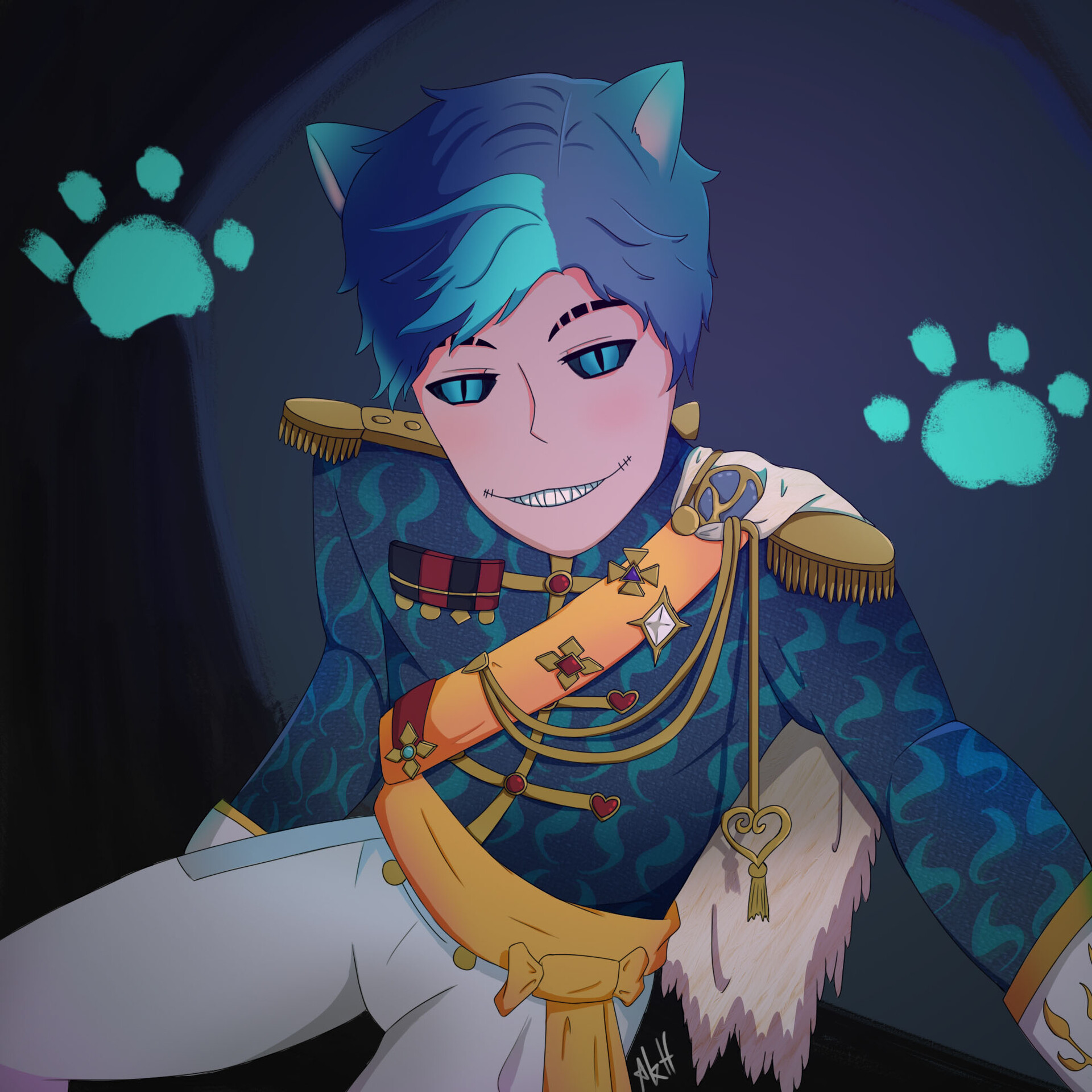 Ying Yan Yap Identity V Fanart Cheshire Cat Mercenary
