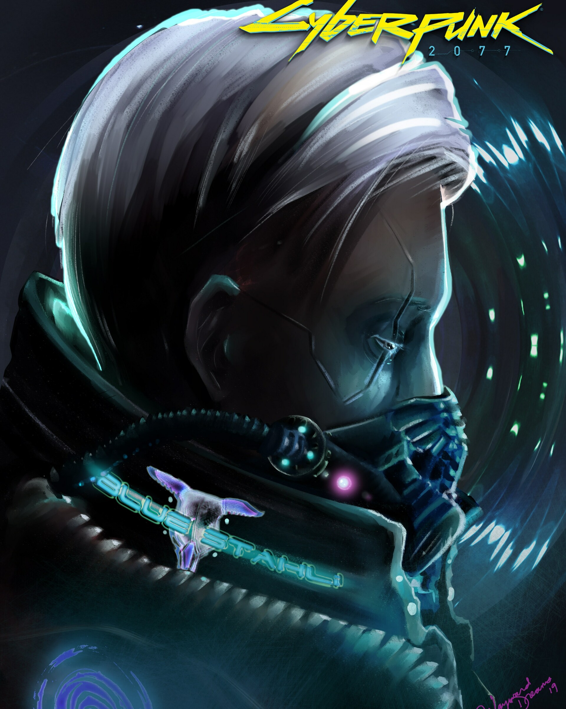 Artstation Blue Stahli Cyberpunk 2077 Sarah Turner Blue stahli by blue stahli, released 02 march 2011 1. blue stahli cyberpunk 2077 sarah turner