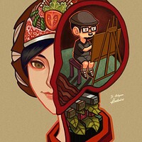 Artstation The Snacks Of Yesteryear An Animated Graphic Novel Project Hoshino Art Her name nickname is prez. animated graphic novel project hoshino art