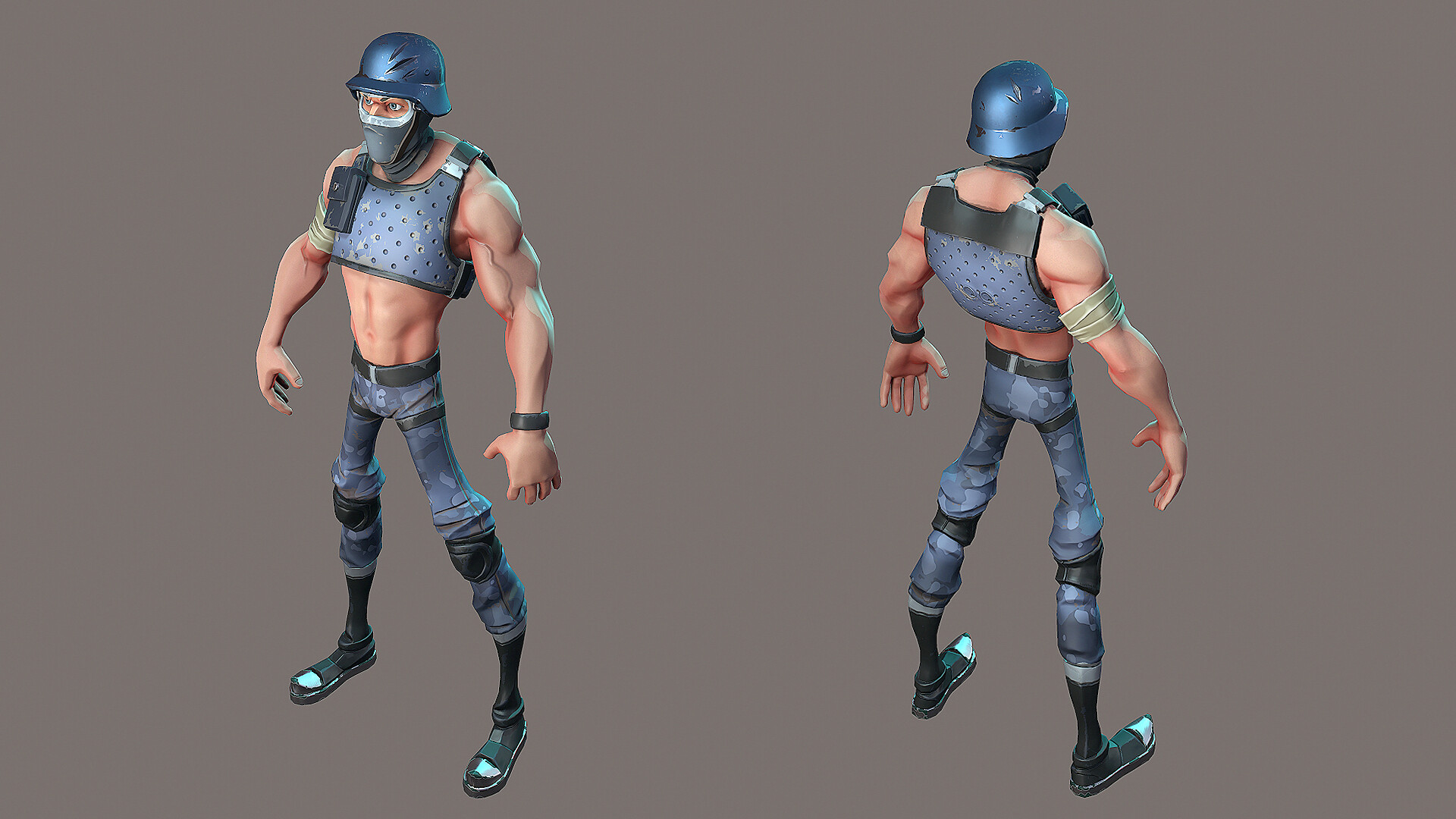 Grunt - Low Poly Game Ready