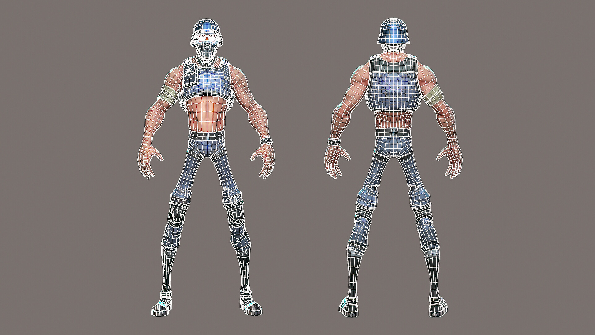Grunt - Low Poly Game Ready