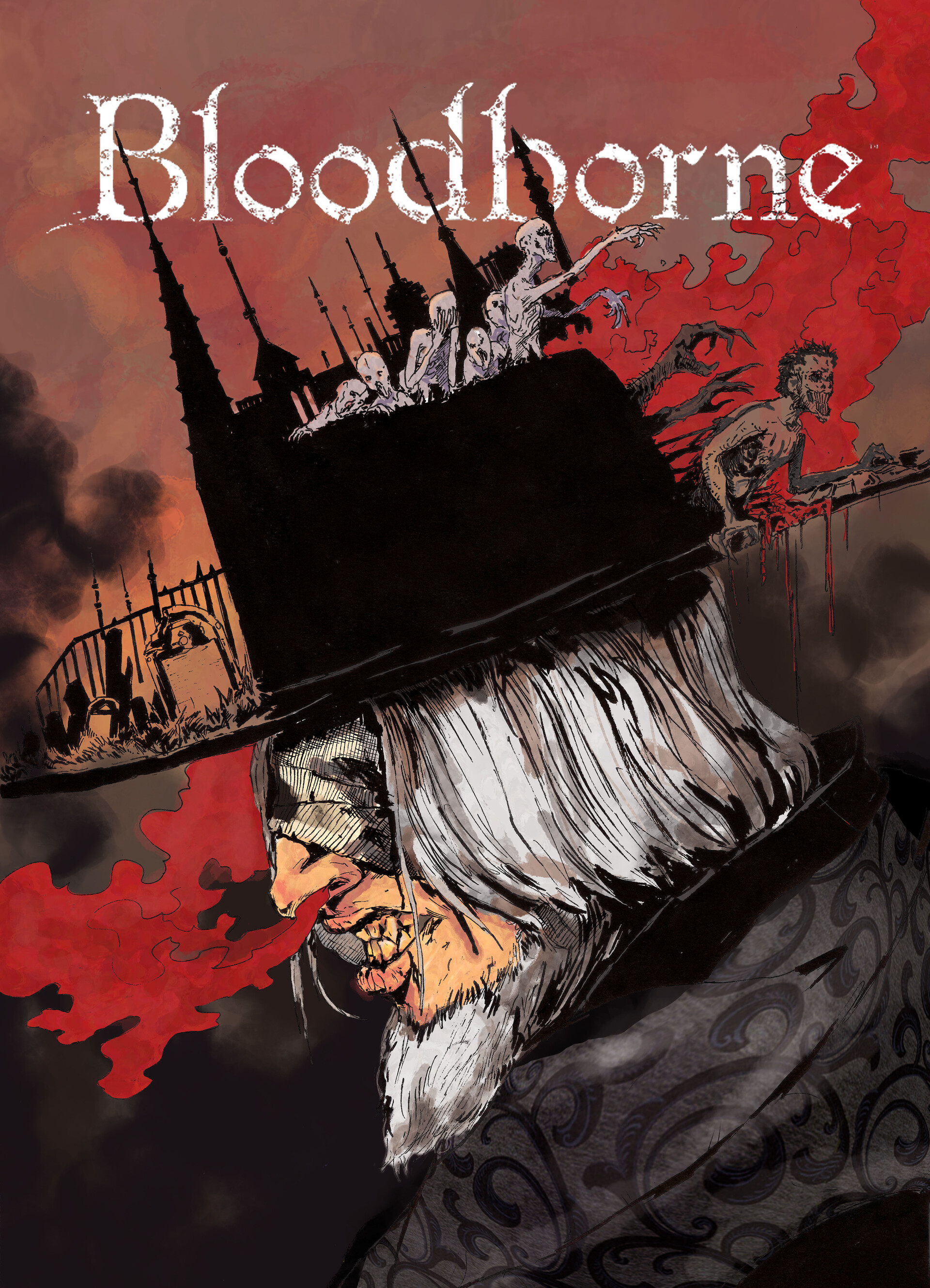 Artstation Bloodborne Father Gascoigne Vlad Kochurov (a) post is tagged as art. father gascoigne vlad kochurov