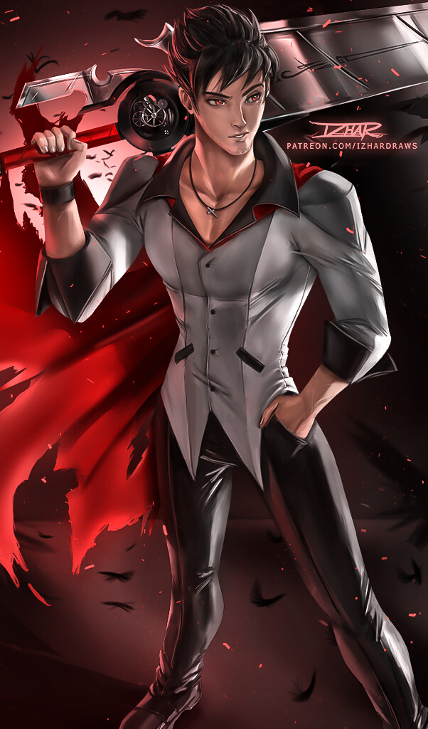 Artstation Rwby Qrow Izhar Draws