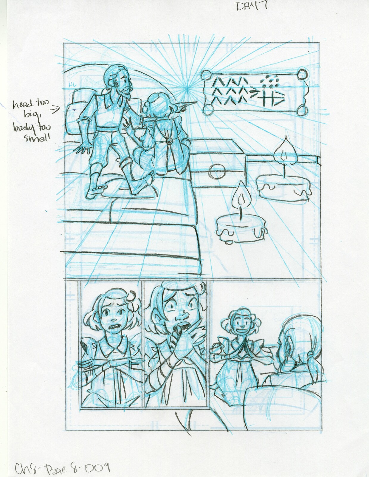 Roughs Page 9